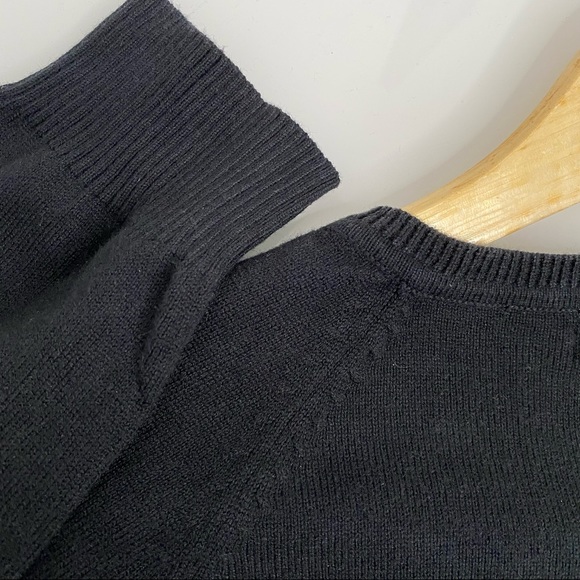 Zara Black Long Sleeve Cardigan Size L - Picture 3 of 6